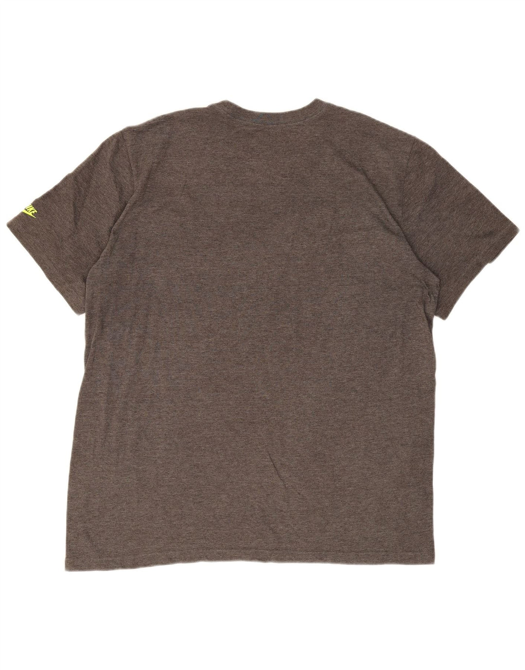 Męski T-shirt NIKE o regularnym kroju z grafiką, 2XL, szara bawełna