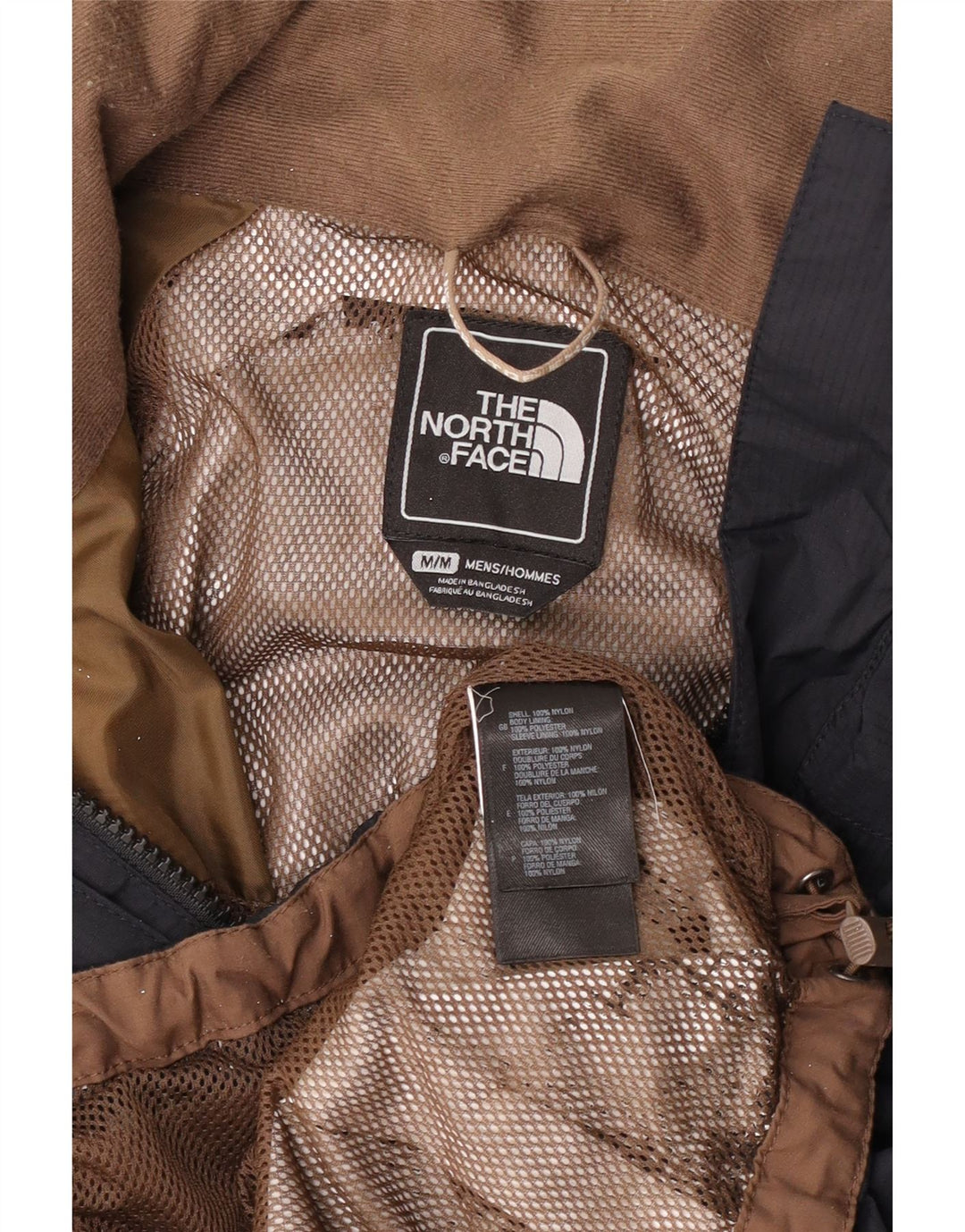 Męska kurtka przeciwdeszczowa THE NORTH FACE Hyvent o luźnym kroju UK 38, średni granat
