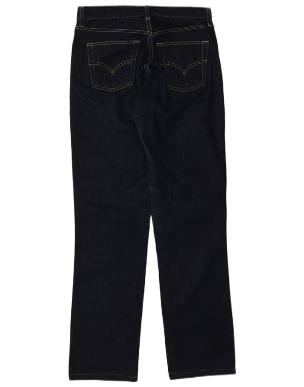 Damskie proste dżinsy Levi's W32 L32 granatowe