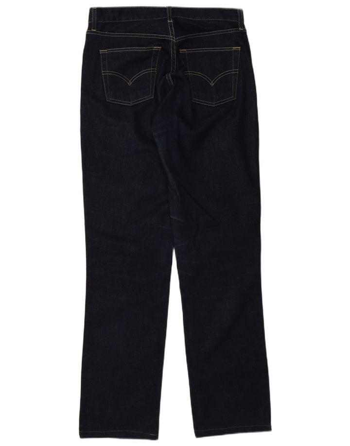 Damskie proste dżinsy Levi's W32 L32 granatowe