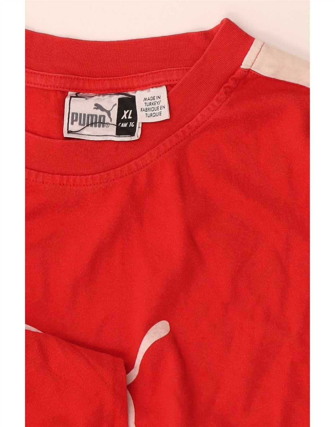 Męska koszulka Puma Graphic z długim rękawem XL w kolorze czerwonym