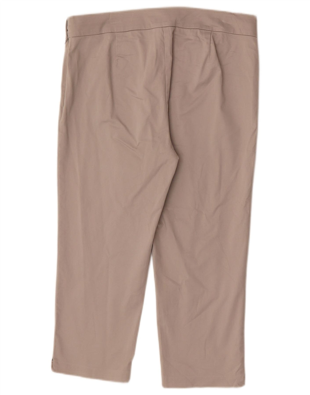 Marks & Spencer Damskie spodnie Capri W30 L20 Beżowa bawełna