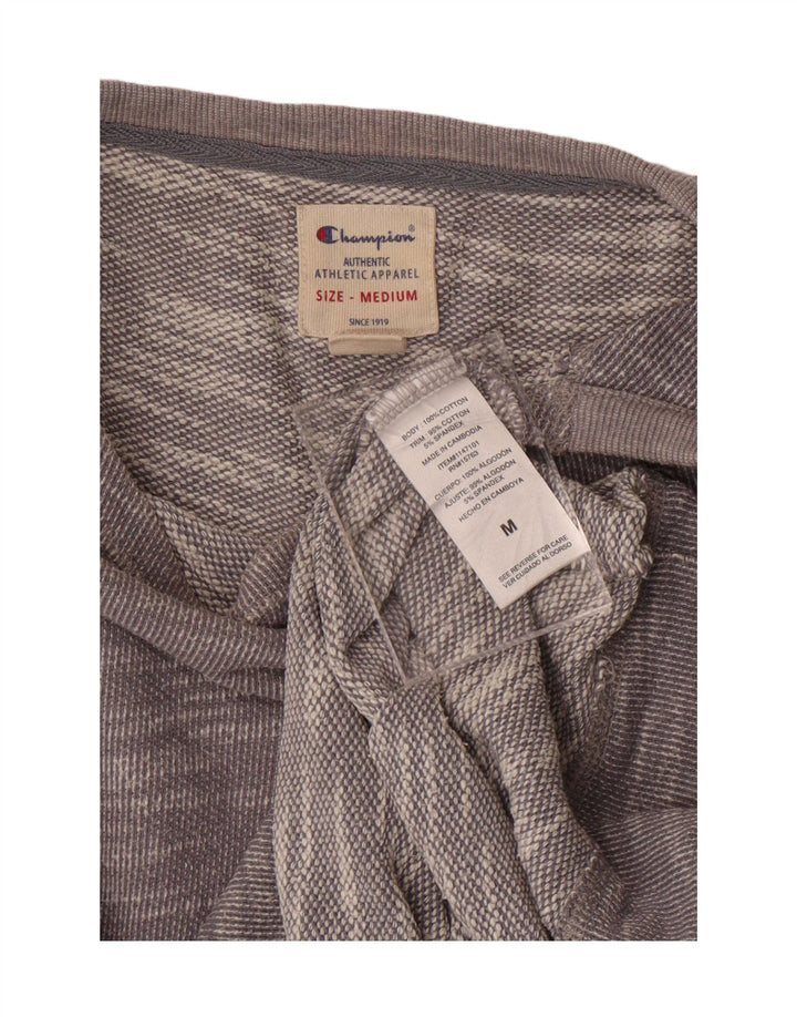 CHAMPION Mens Top Long Sleeve Medium Grey Cotton Vintage Champion and Second-Hand Champion from Messina Hembry 