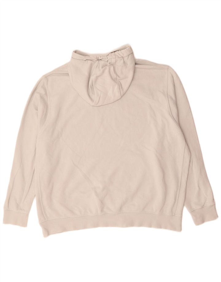 Męska bluza z kapturem Nike 2XL Biała bawełna