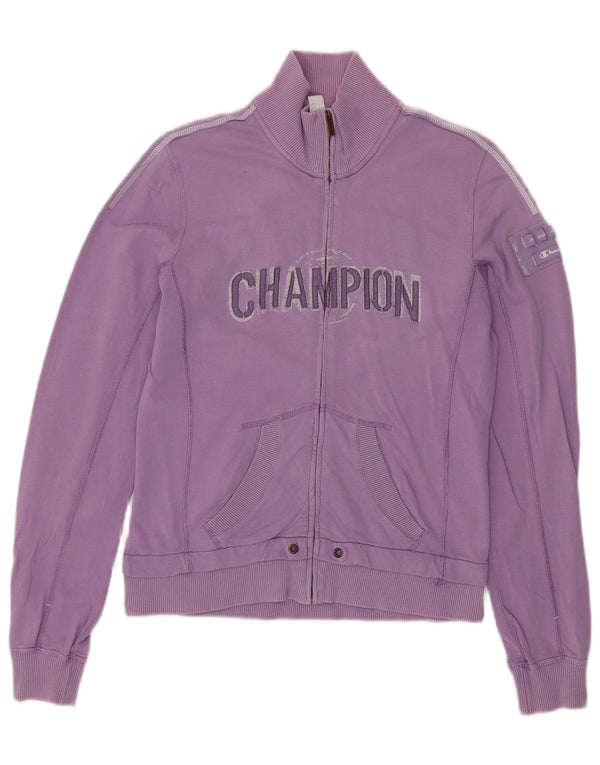 Kurtka damska Champion Heritage Fit Tracksuit Top UK 12 Średni Fiolet