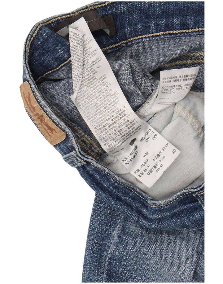 Damskie leginsy LEVI'S Skinny W26 L29 Czerwona bawełna