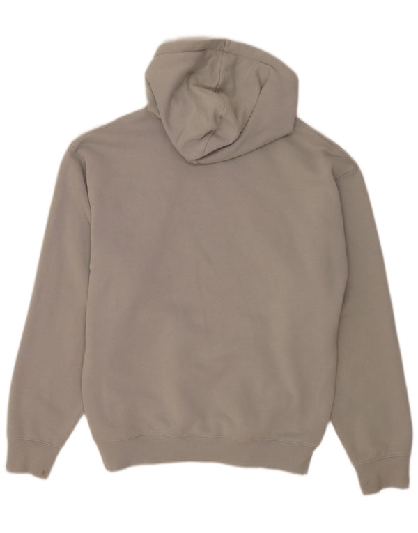 Męski sweter z kapturem New Balance, mały, szary, bawełniany