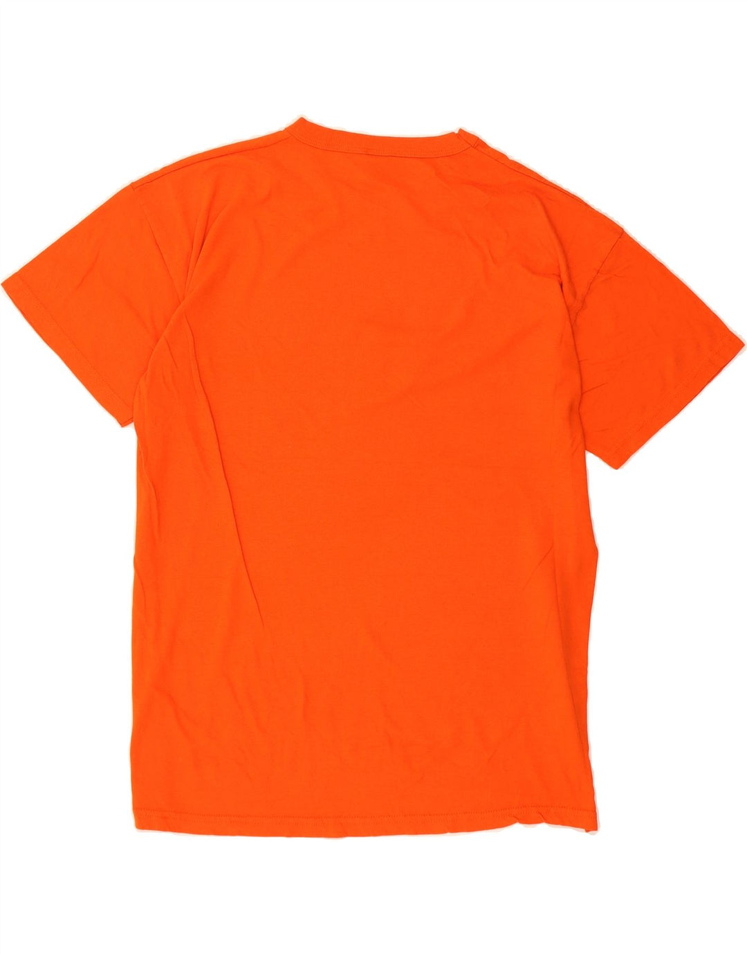 RUSSELL ATHLETIC Mens T-Shirt Top Large Orange Cotton Vintage Russell Athletic and Second-Hand Russell Athletic from Messina Hembry 