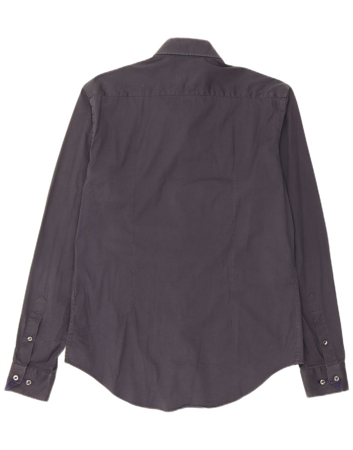 Koszula męska Zara Slim Fit, średni granat