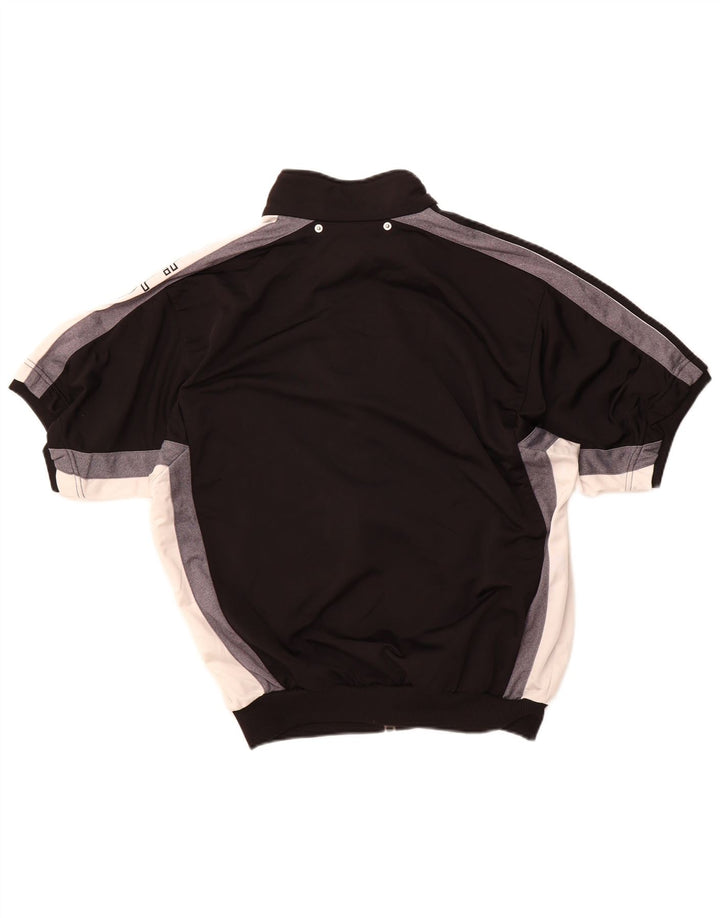 Męska bluza dresowa Adidas z grafiką, UK 38/40, średni czarny poliester