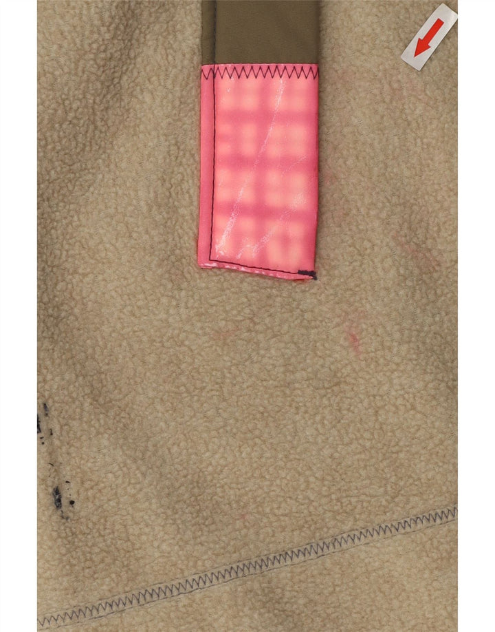 Męska kurtka polarowa Murphy & Nye UK 44 2XL Zielony akryl z blokami kolorów