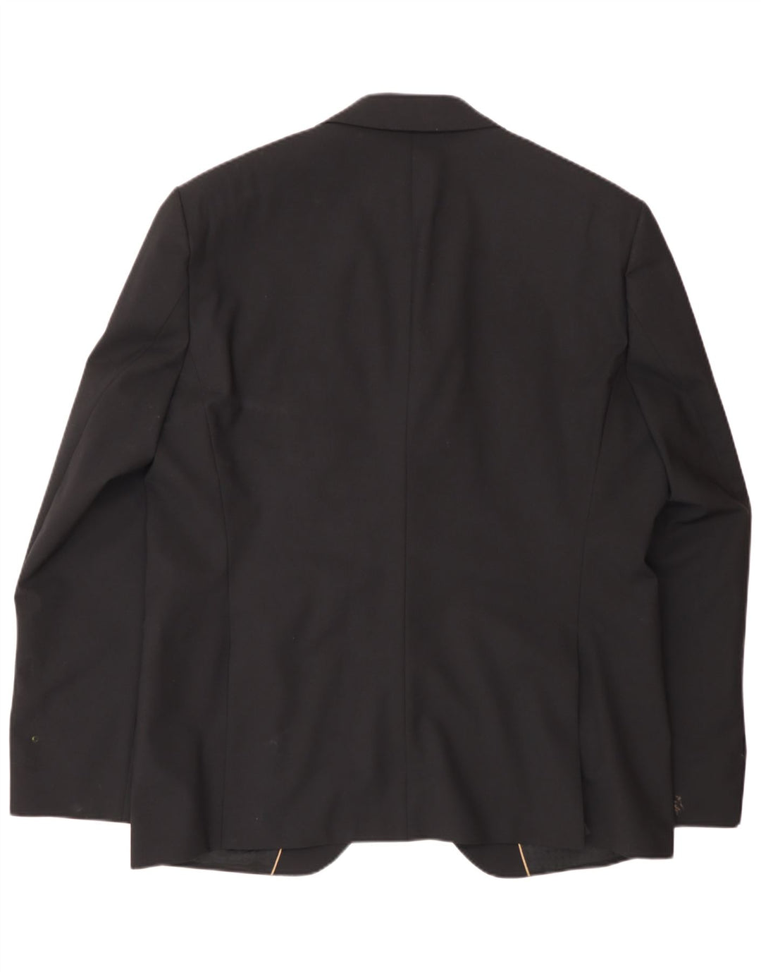 Męska marynarka zapinana na 2 guziki Hugo Boss EU 56 3XL Czarna wełna