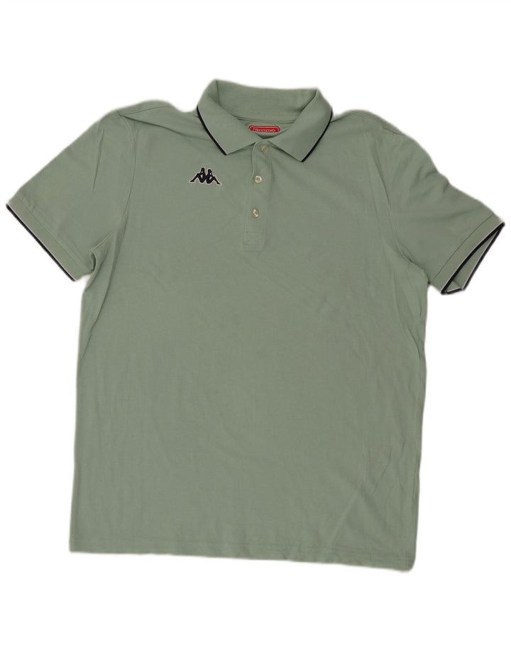 Męska koszulka polo XL Kappa w kolorze zielonym
