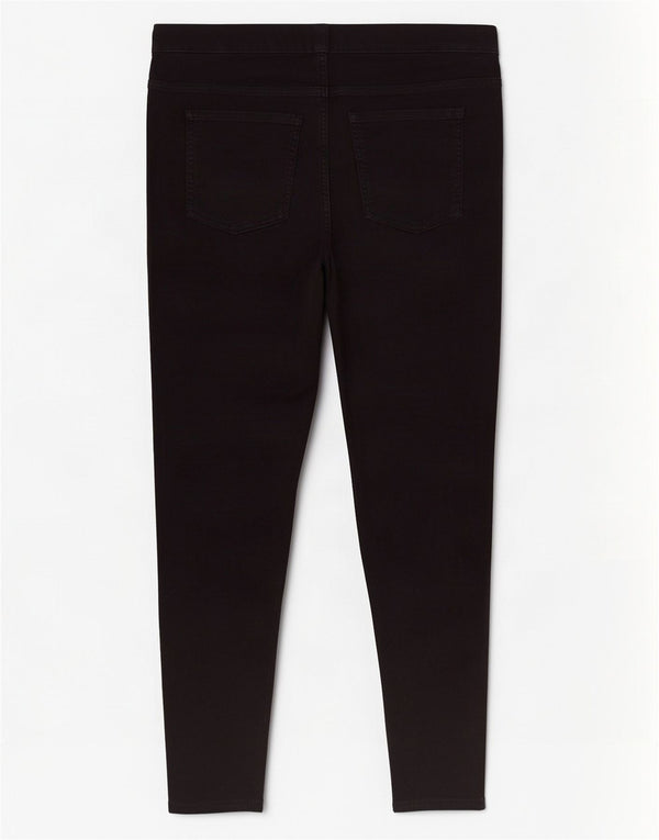 Marks & Spencer Damskie jeansy Jegging z wysokim stanem UK 18 XL W36 L26 Czarne
