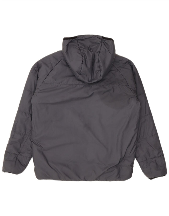 Wyściełana kurtka chłopięca The North Face 11-12 lat, duża, szara, z blokami kolorów