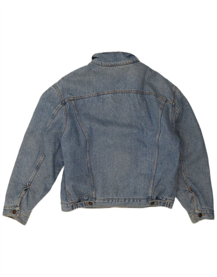 Męska kurtka dżinsowa Carrera Sherpa UK 38, średni niebieski poliester