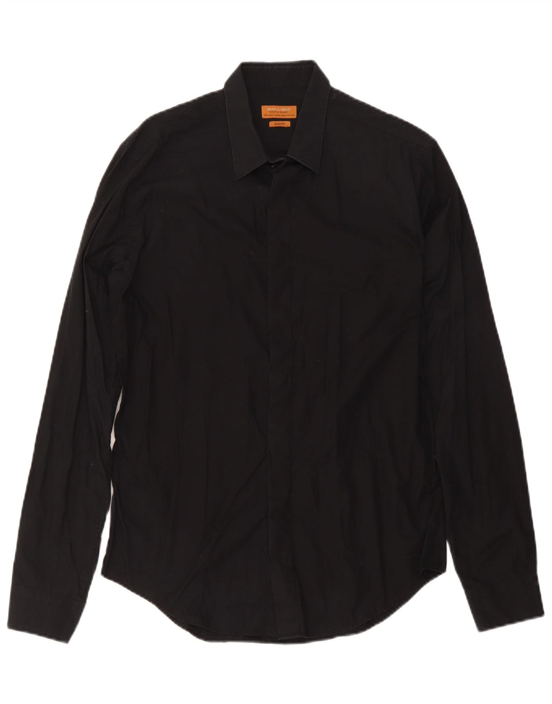 Koszula męska Zara Slim Fit, średnia czarna