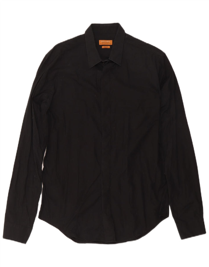 Koszula męska Zara Slim Fit, średnia czarna