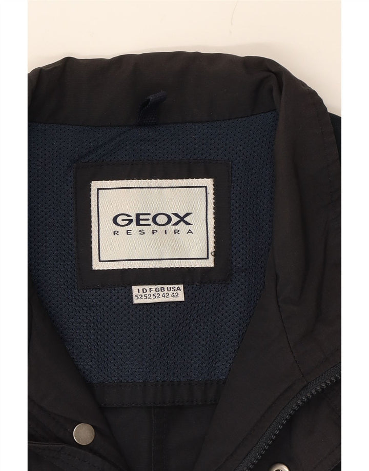 Kurtka męska GEOX UK 42 XL, granatowa, bawełniana