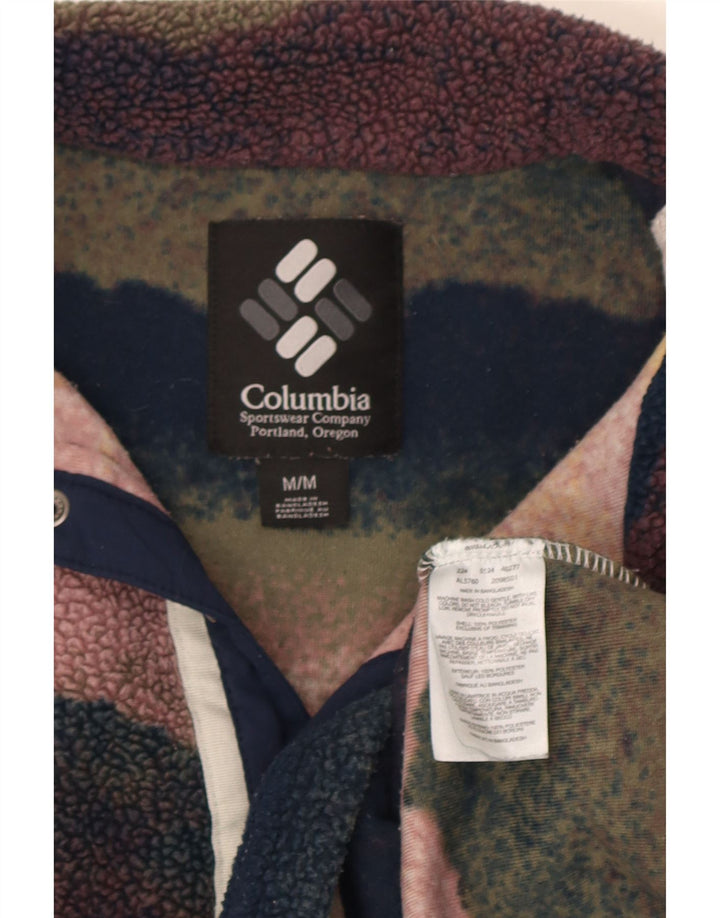Damski sweter oversize z polaru Columbia UK 14, średni, wielokolorowy
