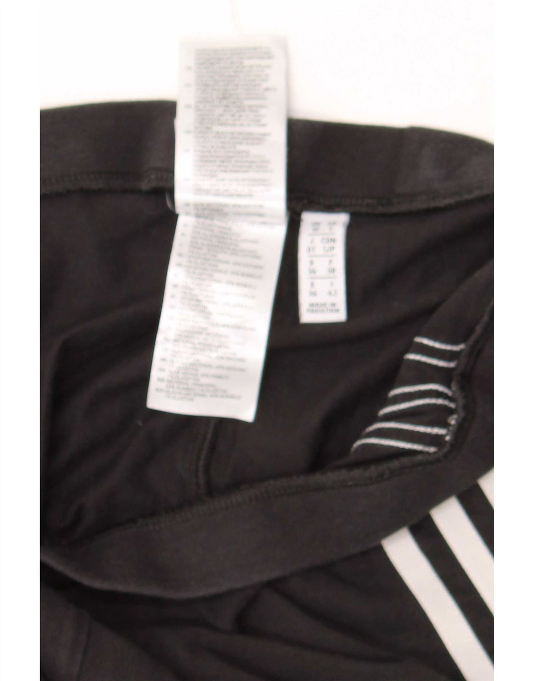 Legginsy Damskie Adidas UK10 Małe Czarne Bawełniane
