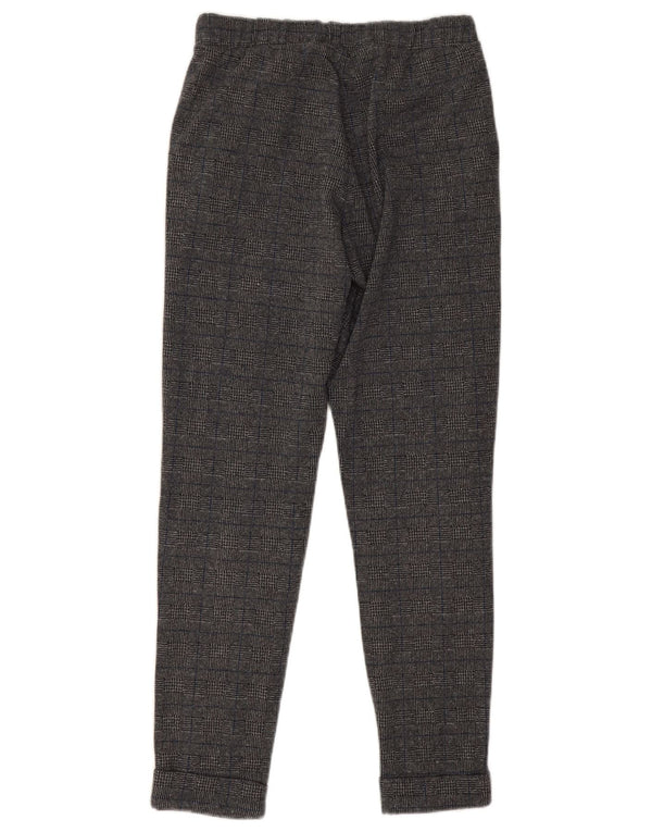Spodnie damskie Marks & Spencer Slim Chino UK 8 Small W28 L26 Szare nakrapiane
