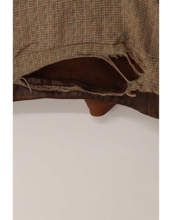 Kurtka skórzana męska Christ UK 36 Small Brown