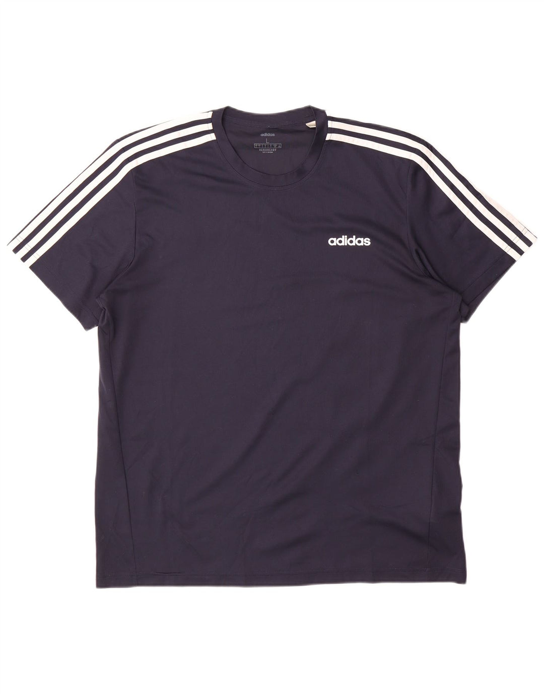Adidas Męski T-shirt Aeroready Top Duży Granatowy Poliester