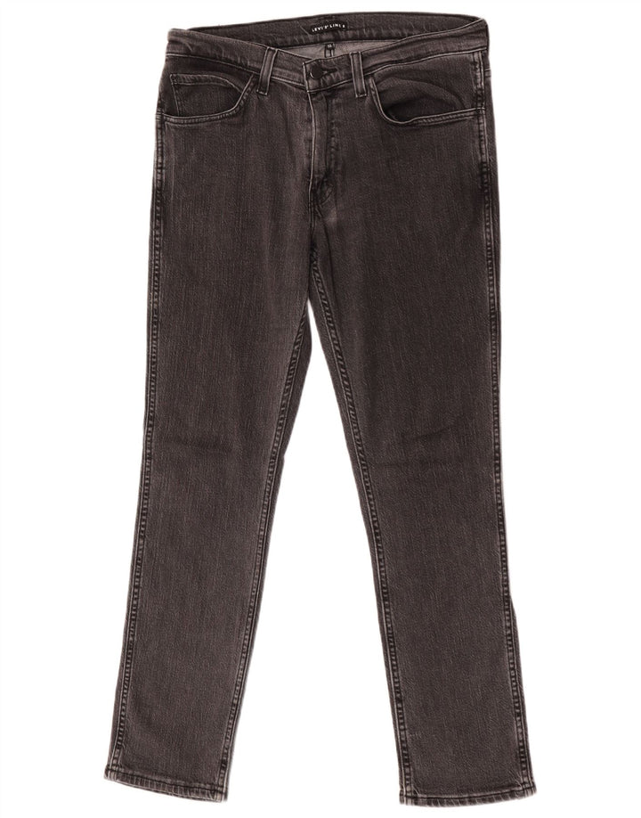 Męskie jeansy Levi's Line 8 Slim W32 L30 Szara bawełna