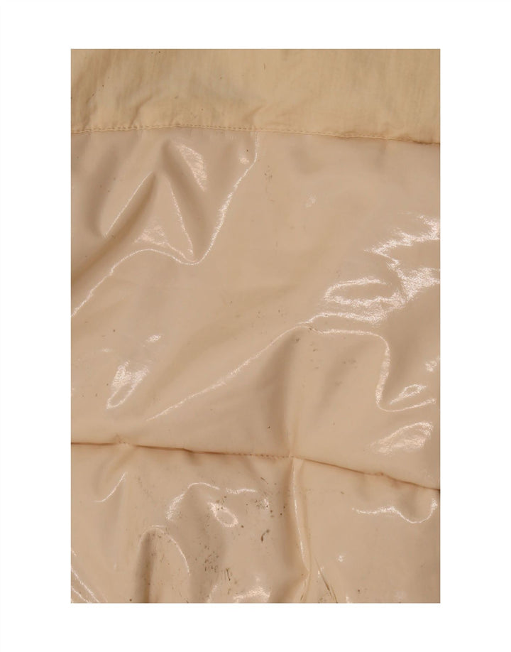 Ellesse Damska, oversize'owa, wyściełana kurtka z kapturem, UK 8, Small Beige