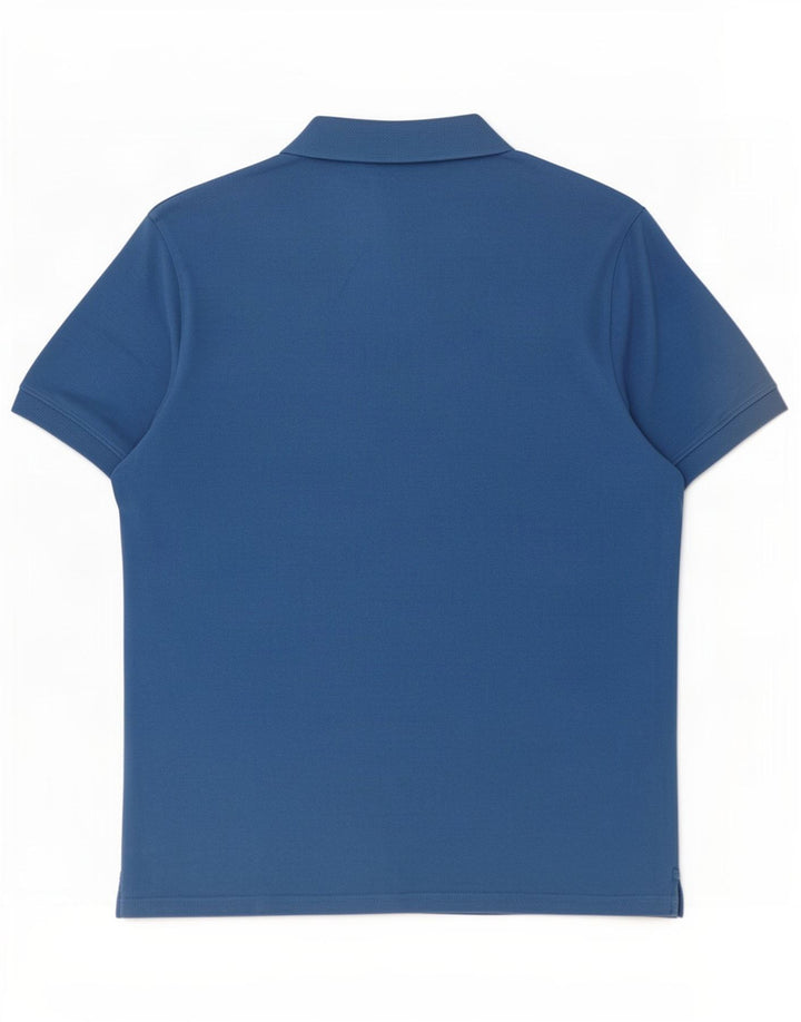 Męska koszulka polo Lyle & Scott, duża niebieska