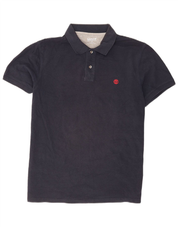 Męska koszulka polo Timberland, duża, granatowa, bawełniana