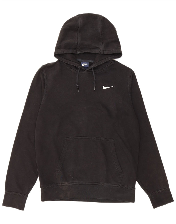 Męski sweter z kapturem Nike, mały, czarny, bawełniany
