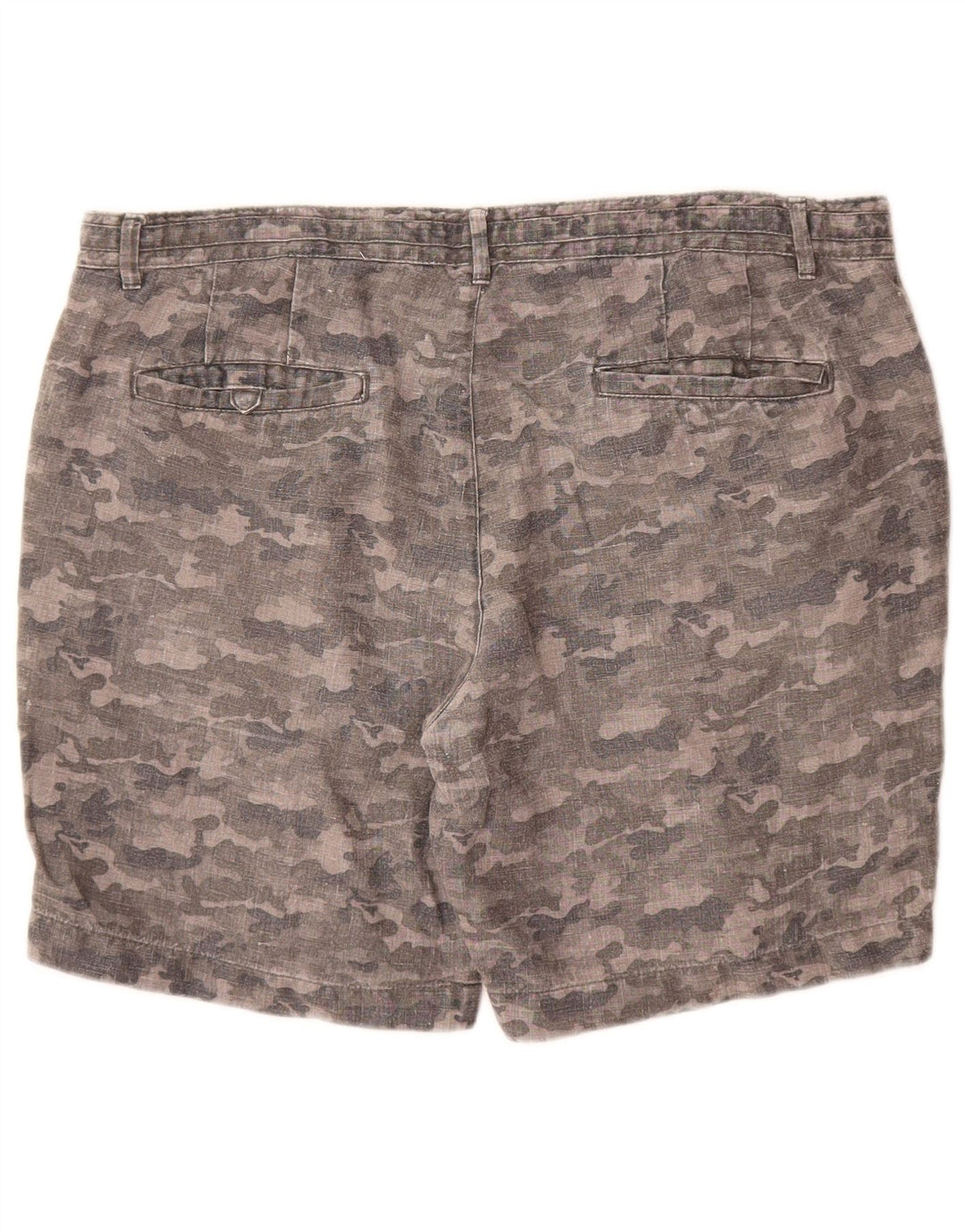 Męskie spodenki chino Zara XL W36 szary kamuflaż