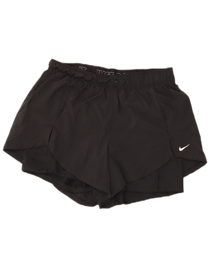 Damskie spodenki sportowe NIKE UK 14, duże, czarne