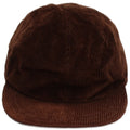 BARBISIO Mens Corduroy Baseball Cap Large Brown Cotton Classic