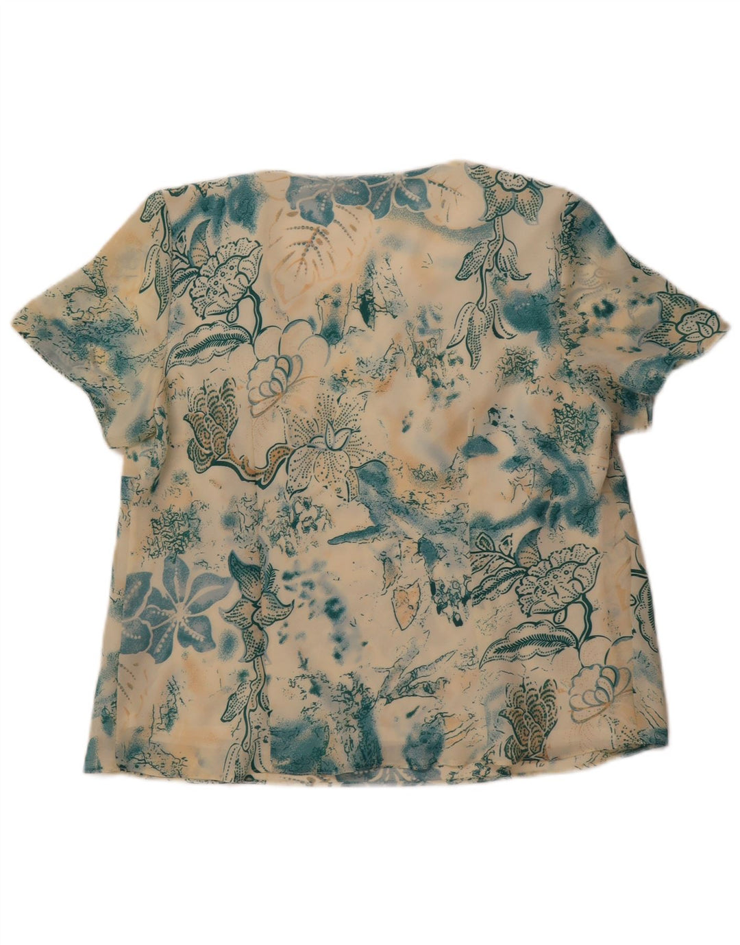 Damska bluzka Debenhams Top UK 16, duży, wielokolorowy, kwiatowy poliester