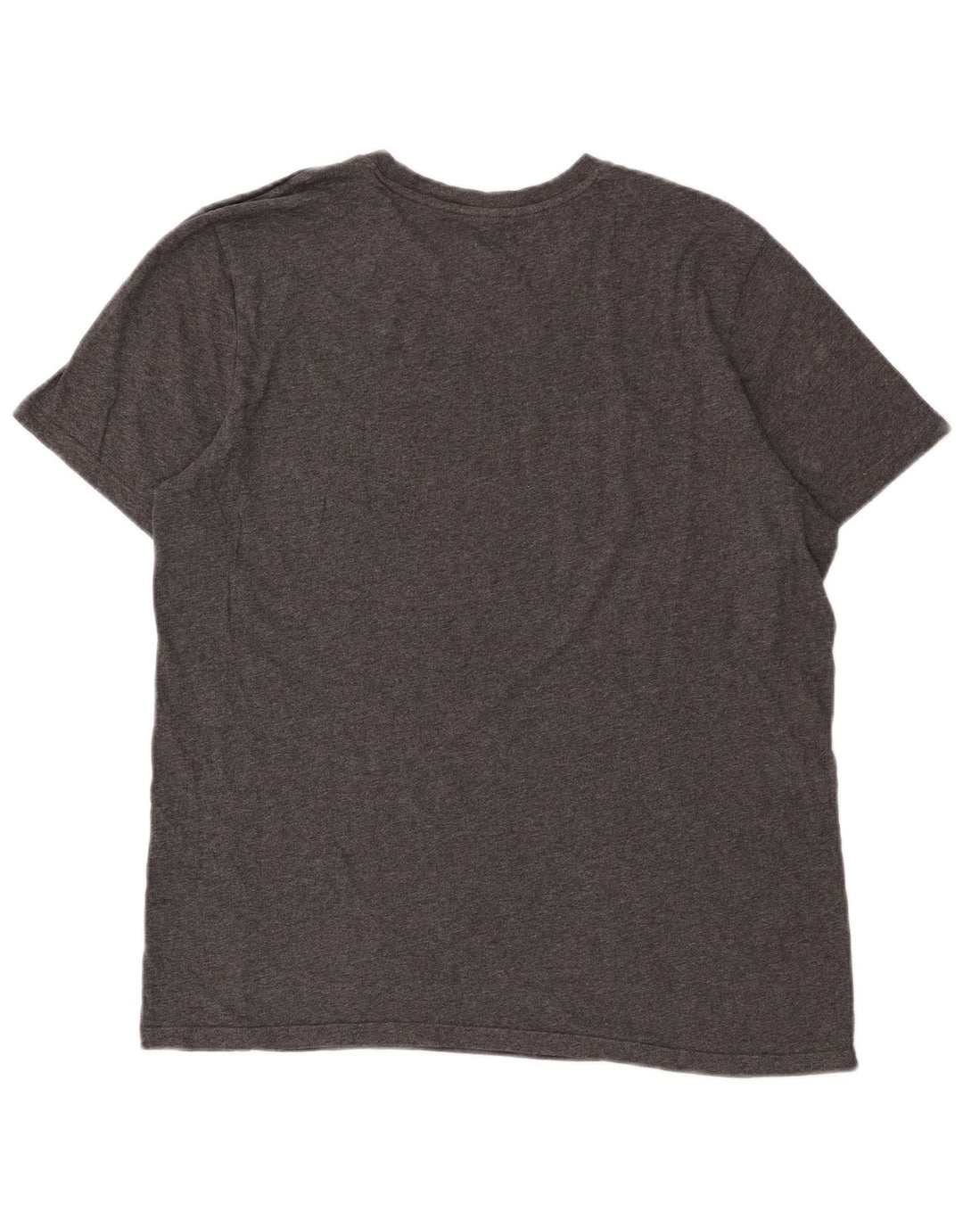 Adidas Męski T-shirt Top Duży Szary Bawełniany