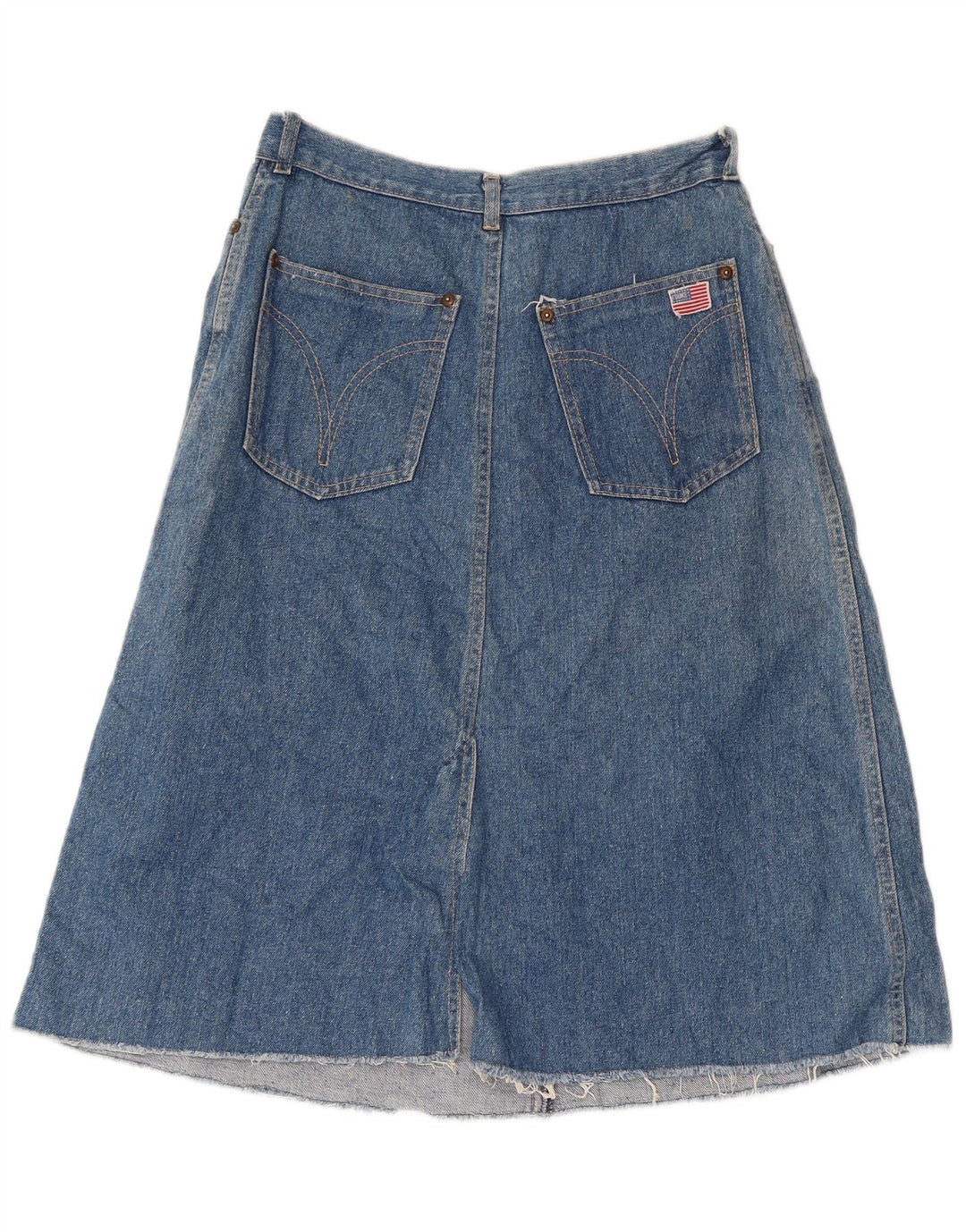 Damskie spodenki jeansowe DUKE W28 średni niebieski