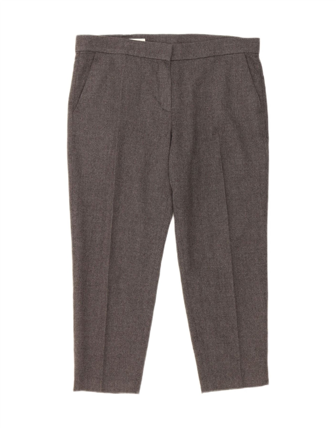 Damskie spodnie garniturowe Escada Capri EU 40 Medium W34 L23 Szara wełna