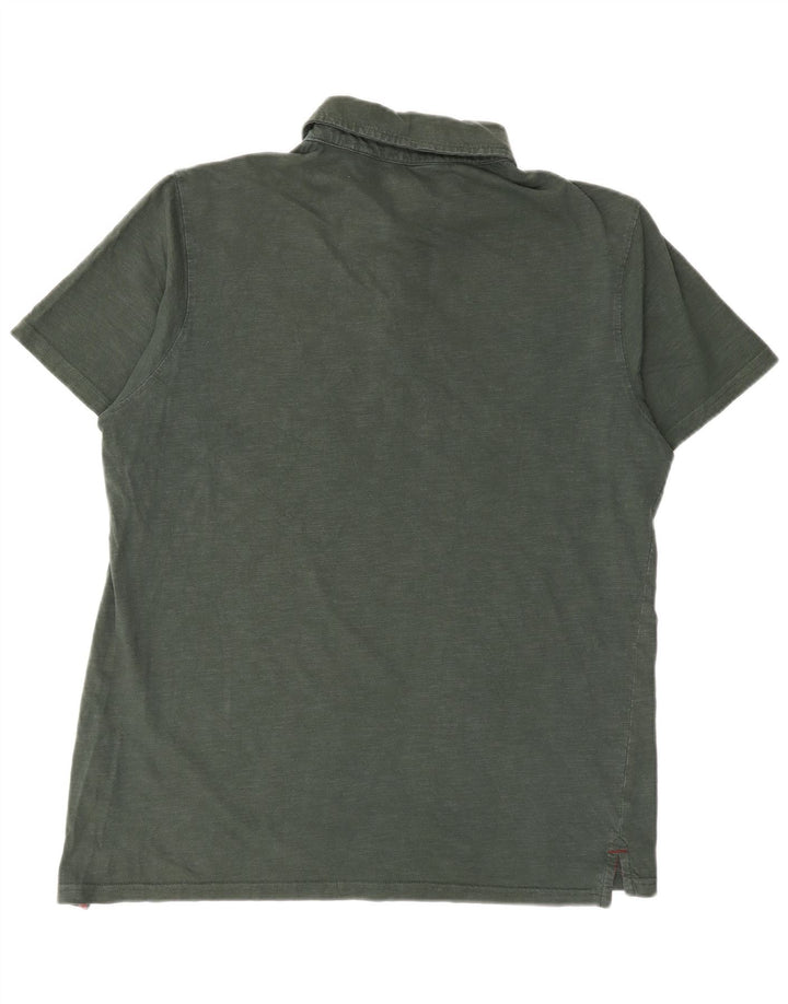 Męska koszulka polo Mountain Warehouse, średnia, bawełniana khaki