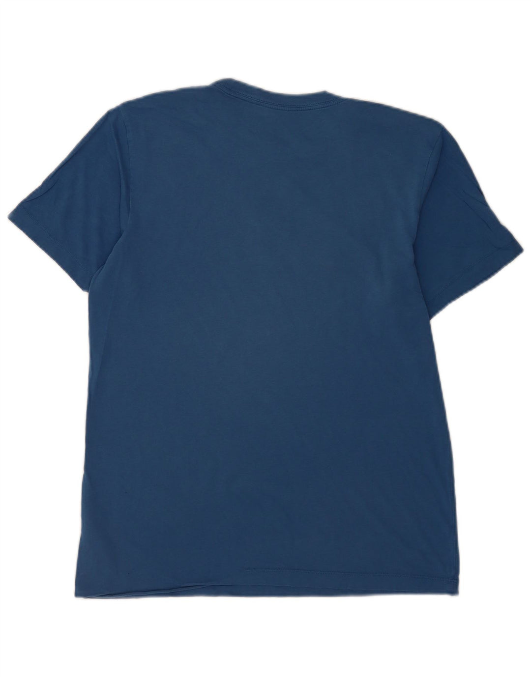 Męski T-shirt z grafiką Nike, średni niebieski, bawełniany