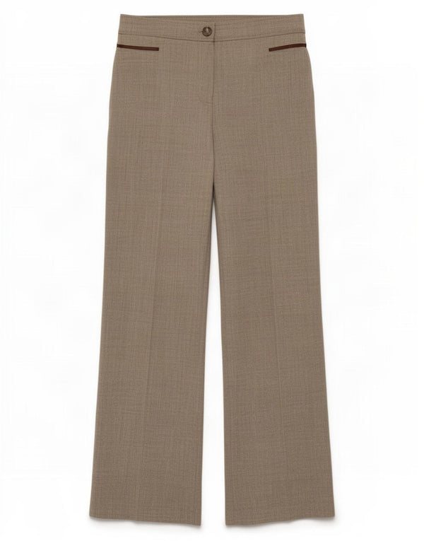 Marks & Spencer Damskie spodnie codzienne z szerokimi nogawkami UK 10 Small W28 L30 Szare