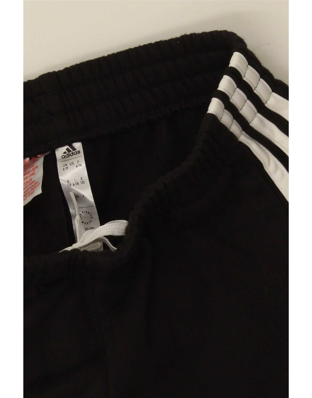 Adidas Chłopięce Spodnie Dresowe Joggery 6-7 Lat Czarne
