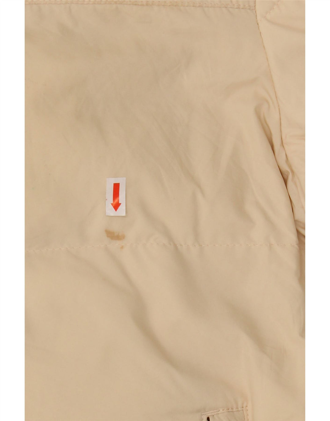 Męska ocieplana kurtka ZARA UK 36 Small Beżowy nylon