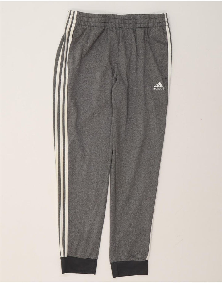 Męskie spodnie dresowe Adidas Joggers UK 44/46 Duży szary poliester