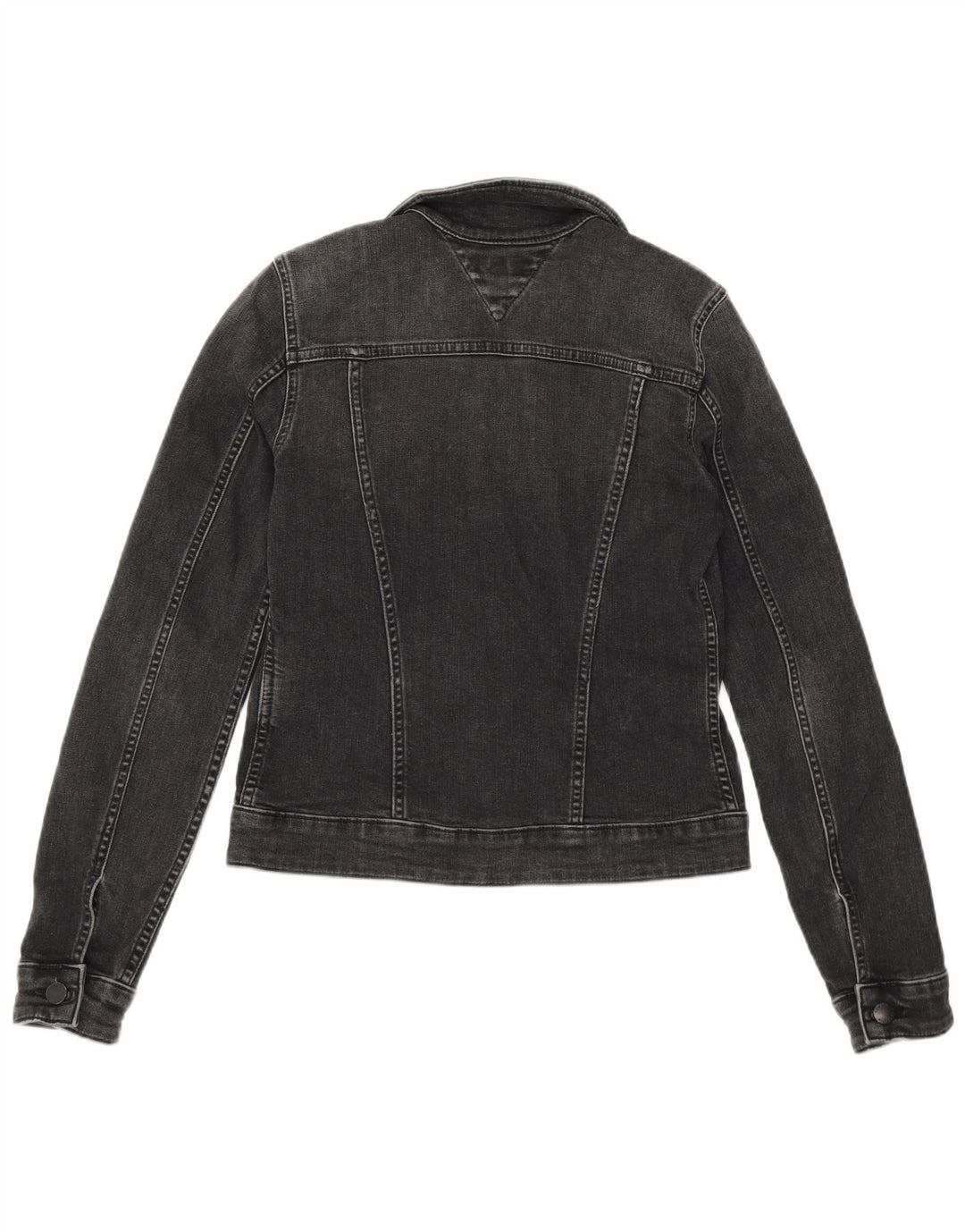 Damska kurtka dżinsowa Tommy Hilfiger US 6, średnia szara bawełna