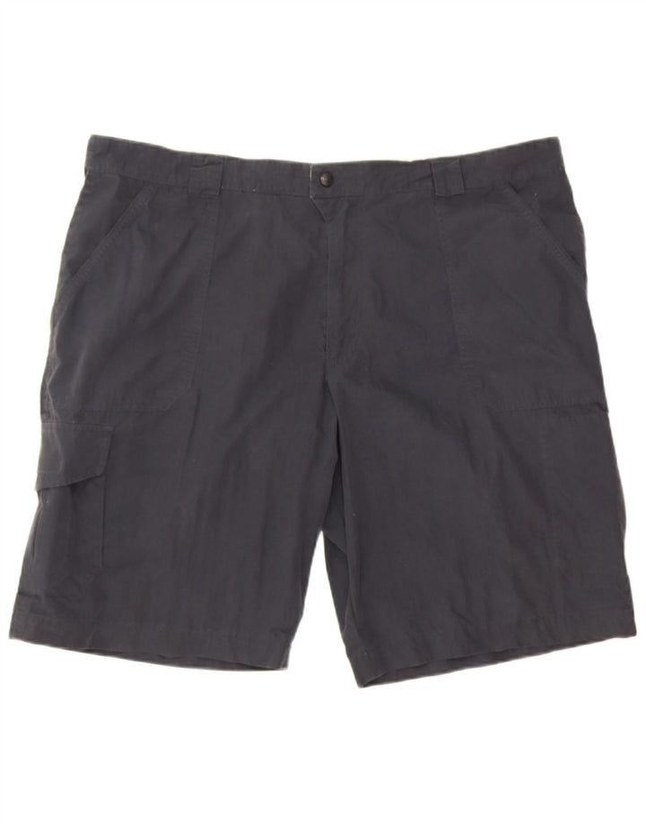 Męskie spodenki cargo Marks & Spencer W42 2XL granatowe, bawełniane