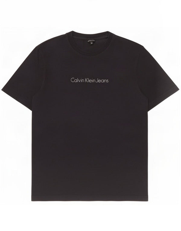 Męska koszulka graficzna Calvin Klein Jeans Top Medium Black