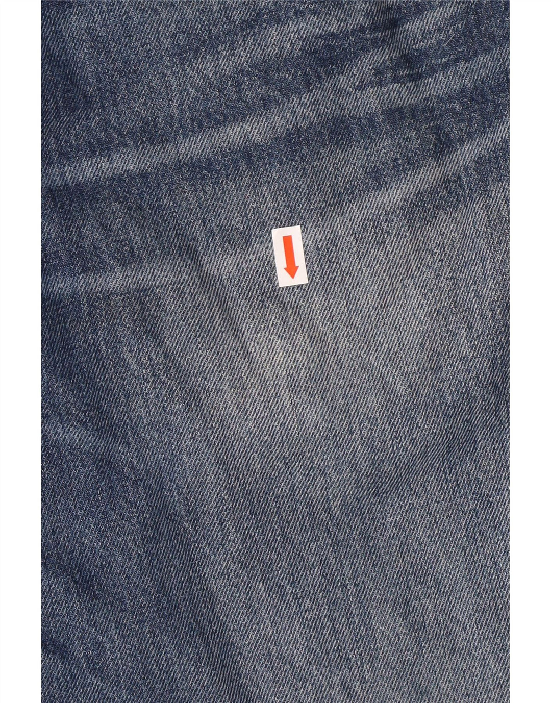 Męskie dżinsy LEVI'S 501 Straight W38 L34 Niebieska bawełna